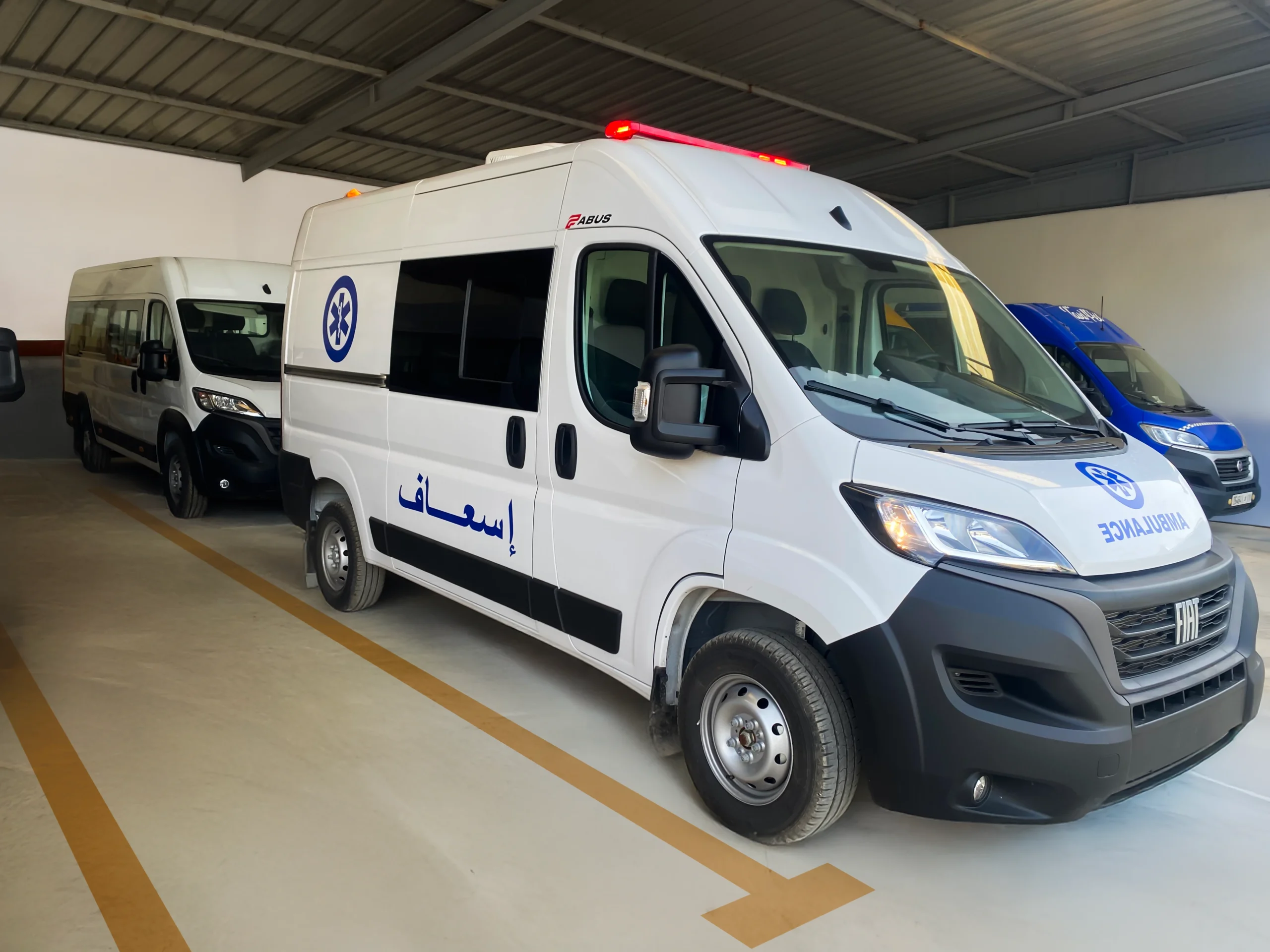 Ambulance FABUS vue extérieure