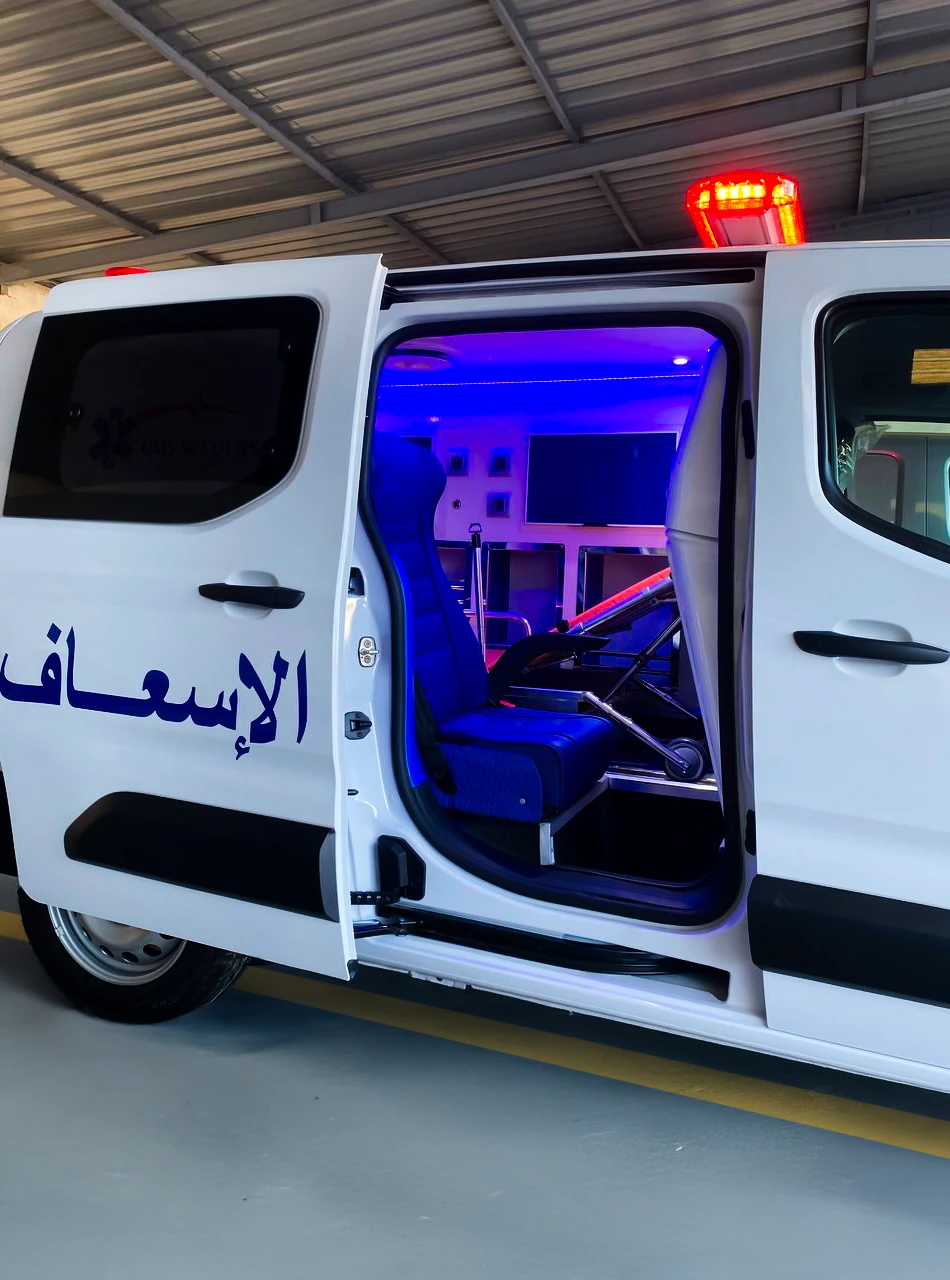 Ambulance FABUS vue extérieure 2